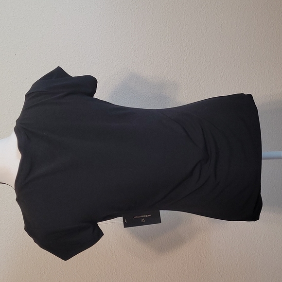 Black Dress Top S - Picture 3 of 4